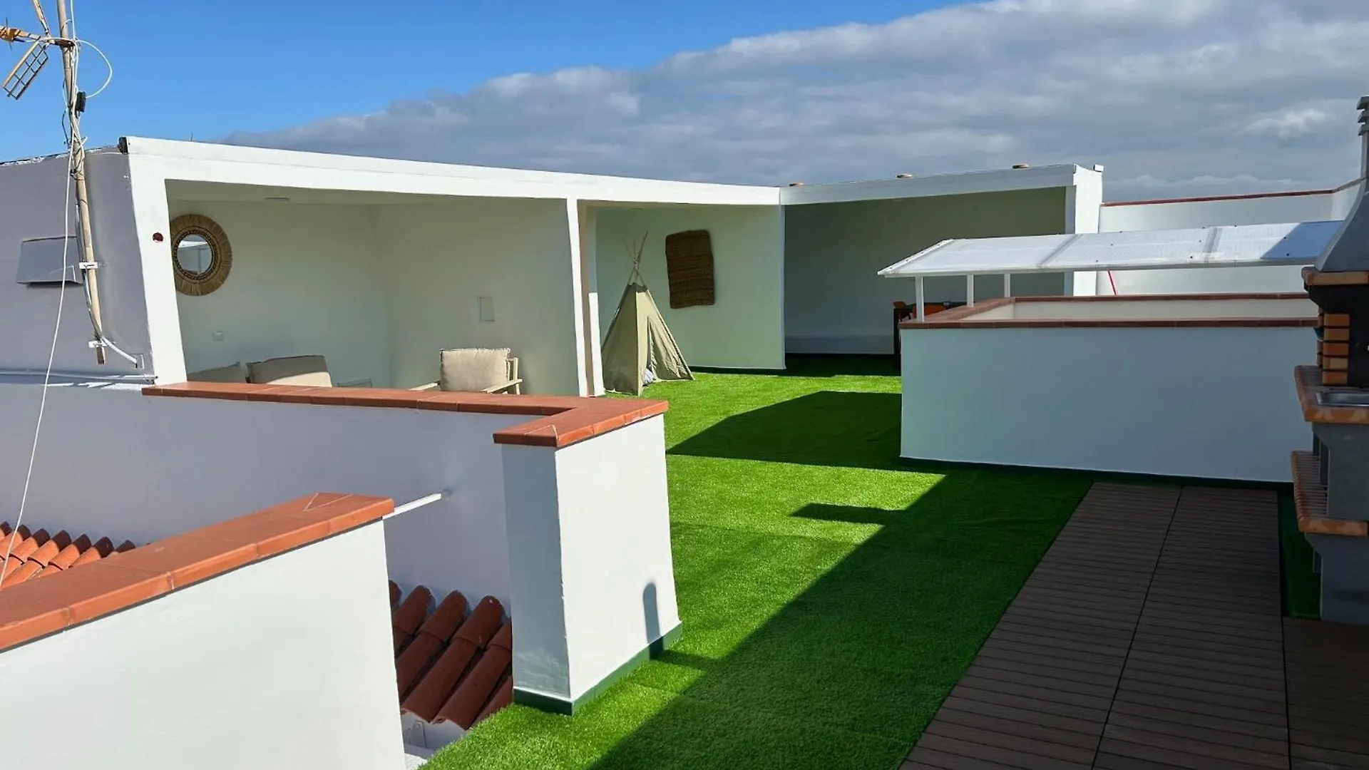 Luxury Penthouse Bbq Chill Out Terrace Lejlighed Realejo Bajo Spanien